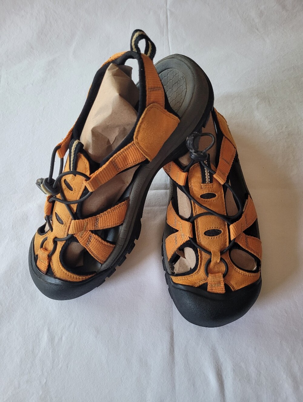 Keen Women's Orange Multi-Strap Outdoor Sandals